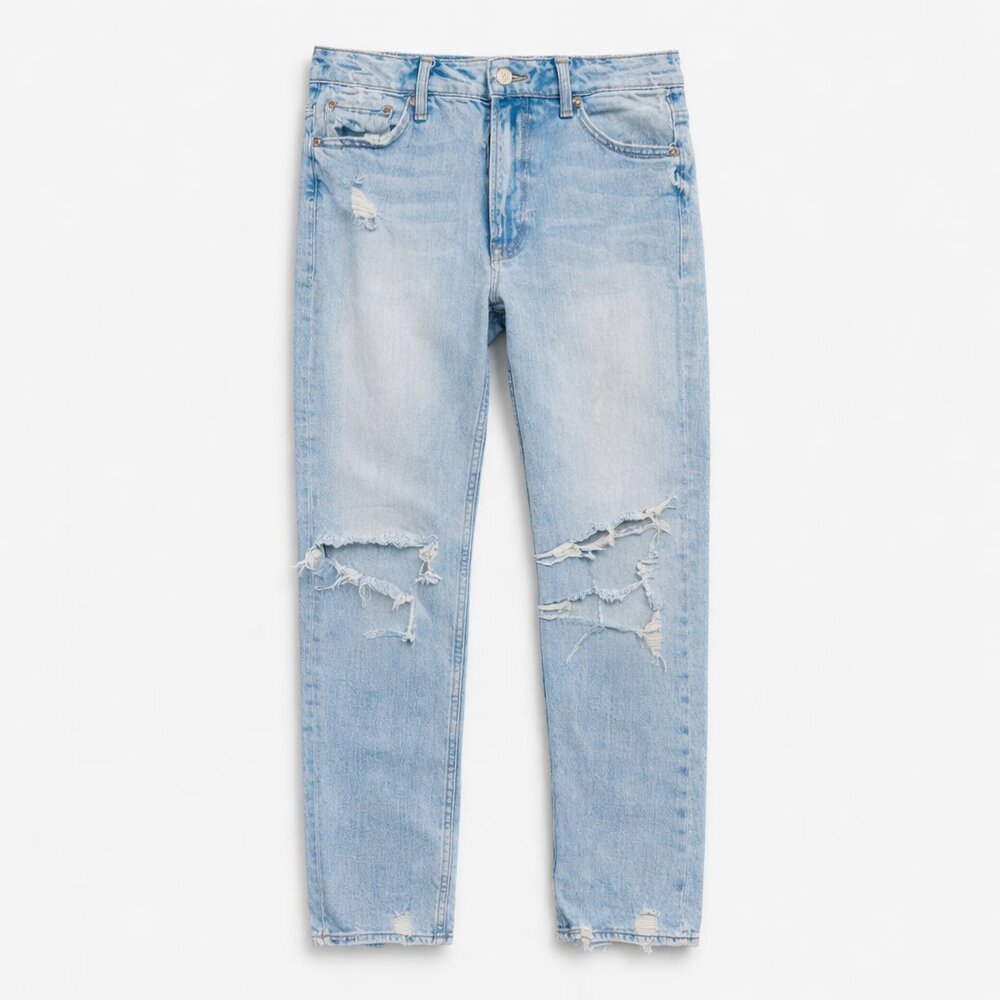 MOTHER High Waisted Rider Skimp Jeans – “The Confession” Wash